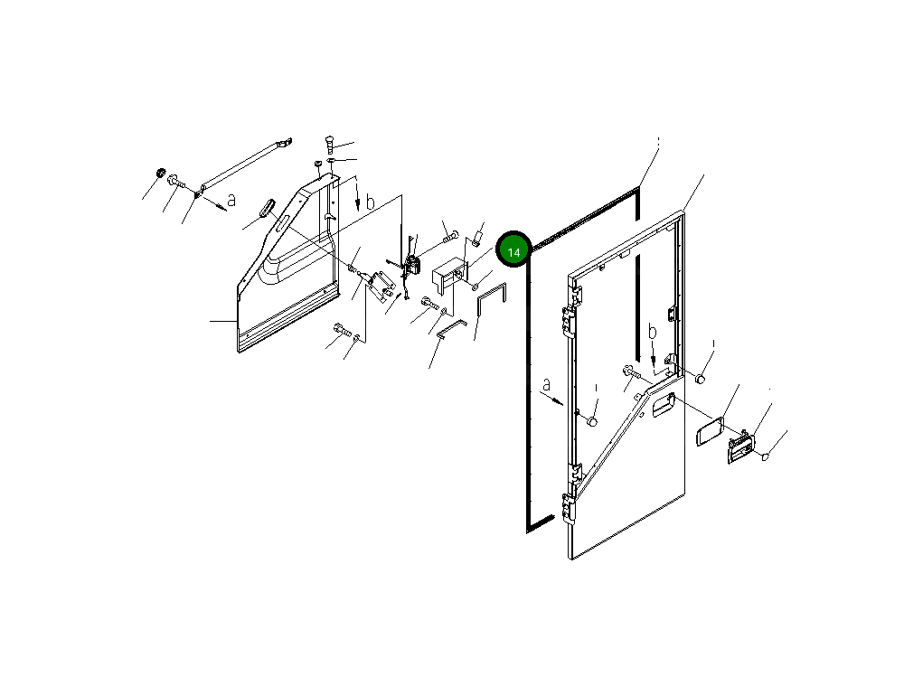 Крышка 426-925-3170 Komatsu