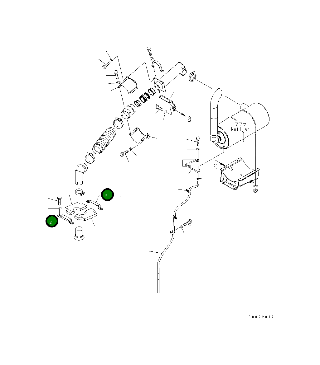 Крышка 416-S06-3890 Komatsu