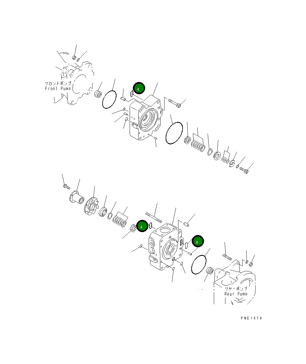 Кольцо уплотнительное (O-Ring) 07000-33032  Komatsu