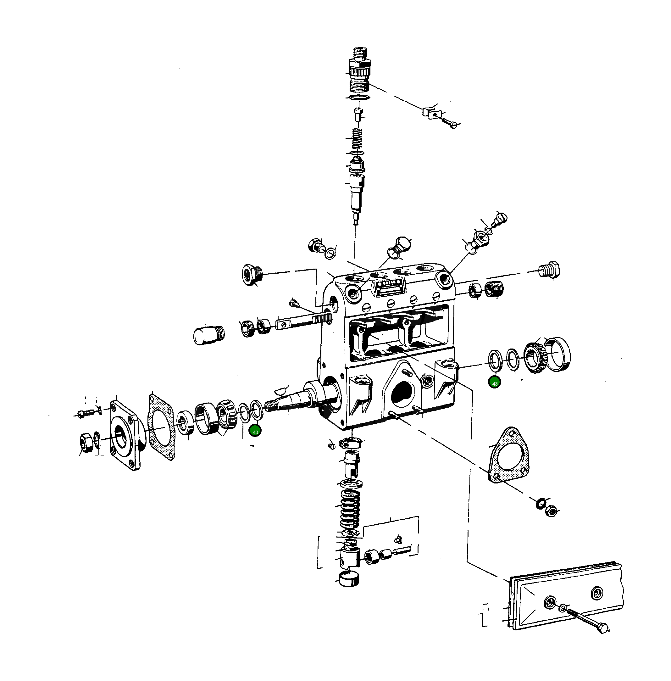 Кольцо 3237240M1  Komatsu