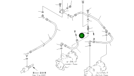 Кольцо уплотнительное (O-Ring) 07002-42432 Komatsu