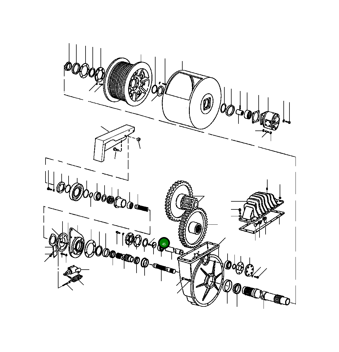 Болт 55 333 Komatsu