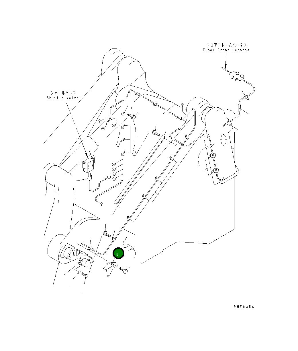 Крышка 423-S30-2340 Komatsu