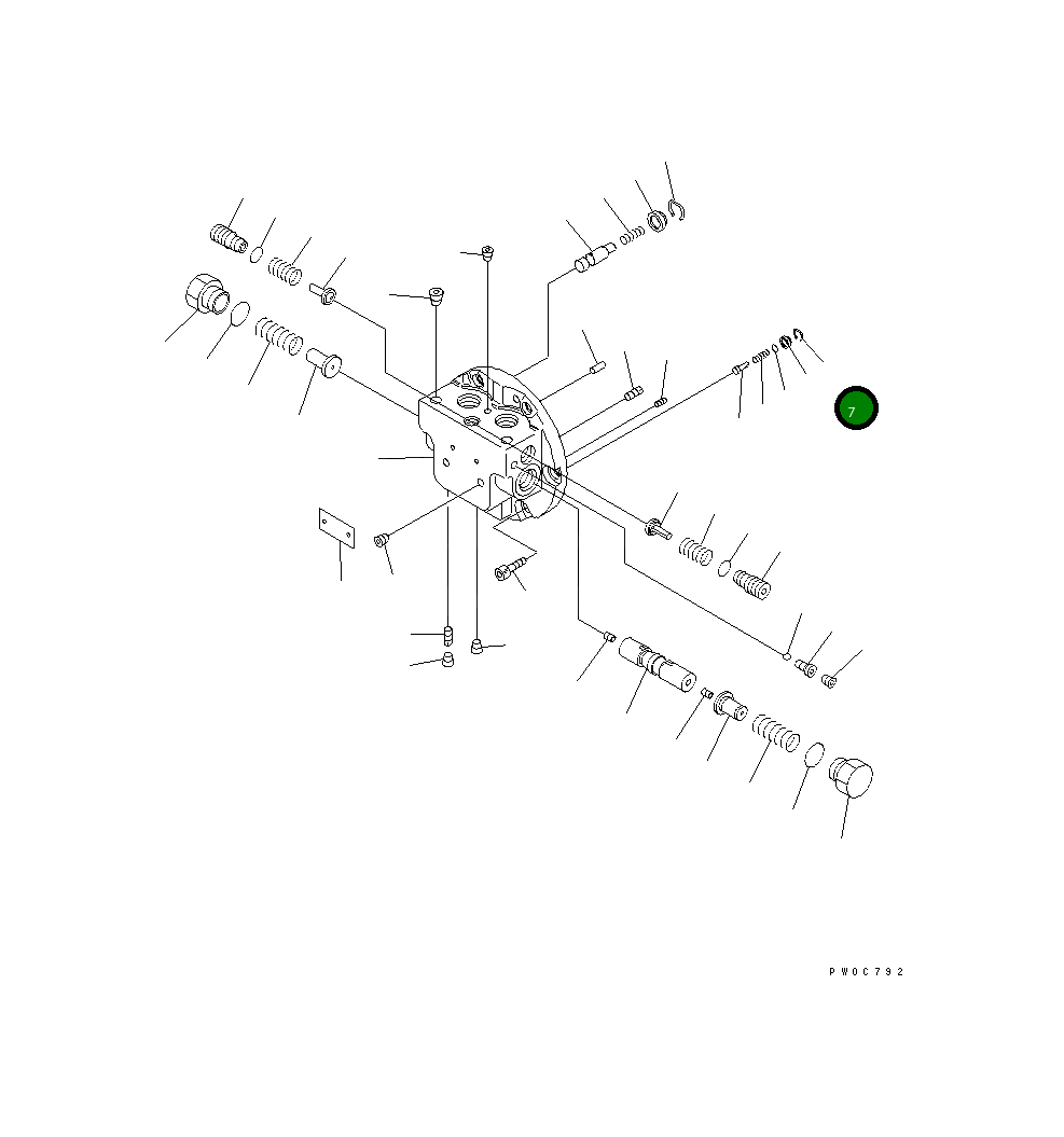 Кольцо TZ312A2022-00 Komatsu