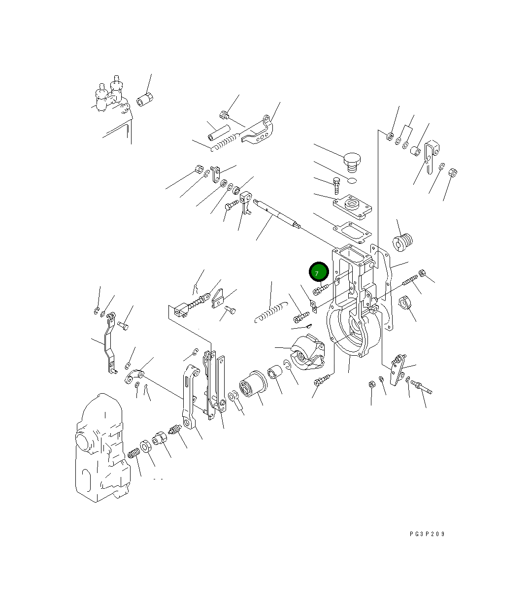 Болт DK020018-1840 Komatsu