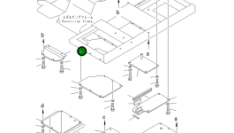 Крышка 203-54-68360 Komatsu