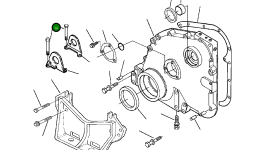 Болт 1238 064 H1 Komatsu