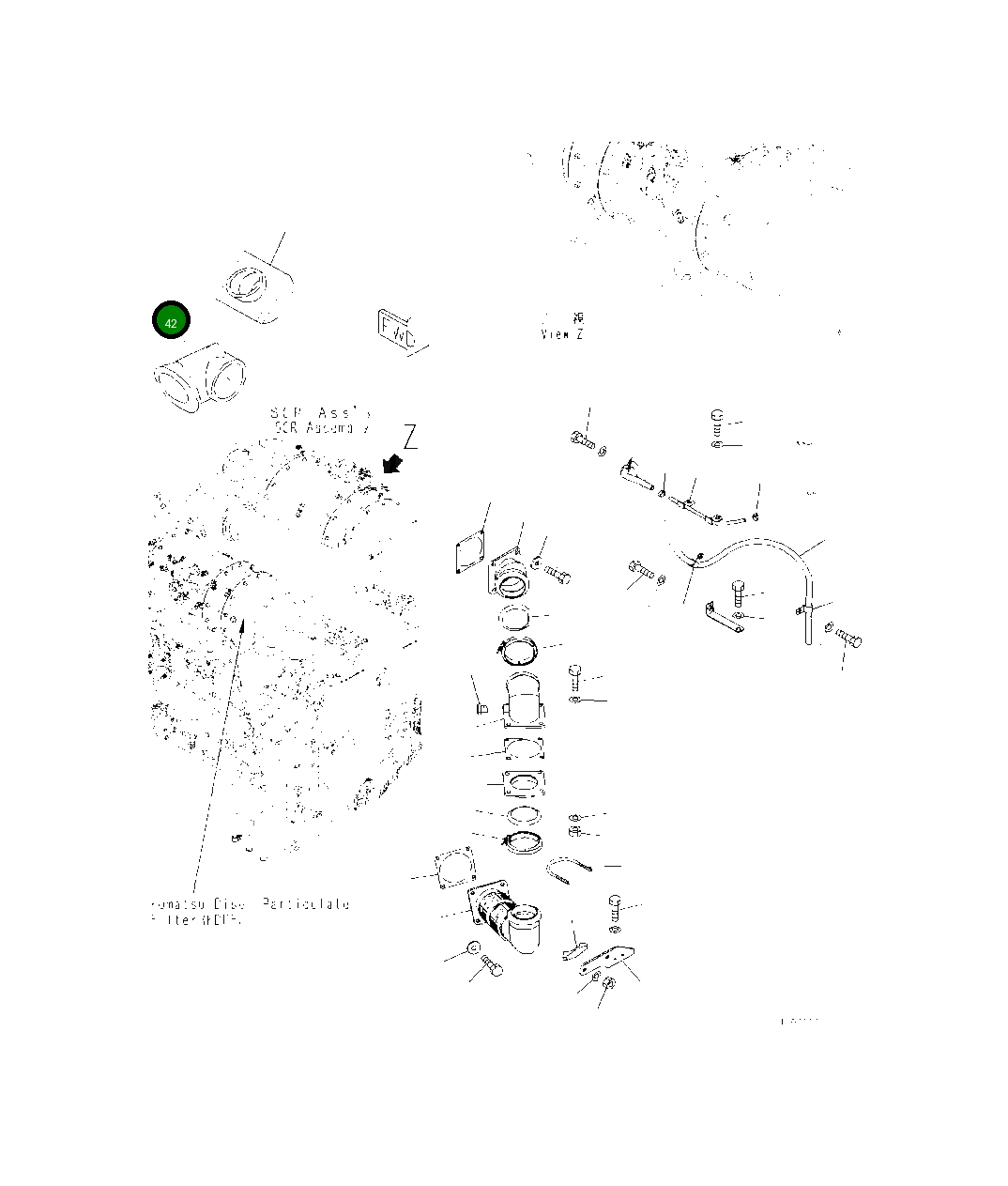 Крышка 425-02-51141 Komatsu