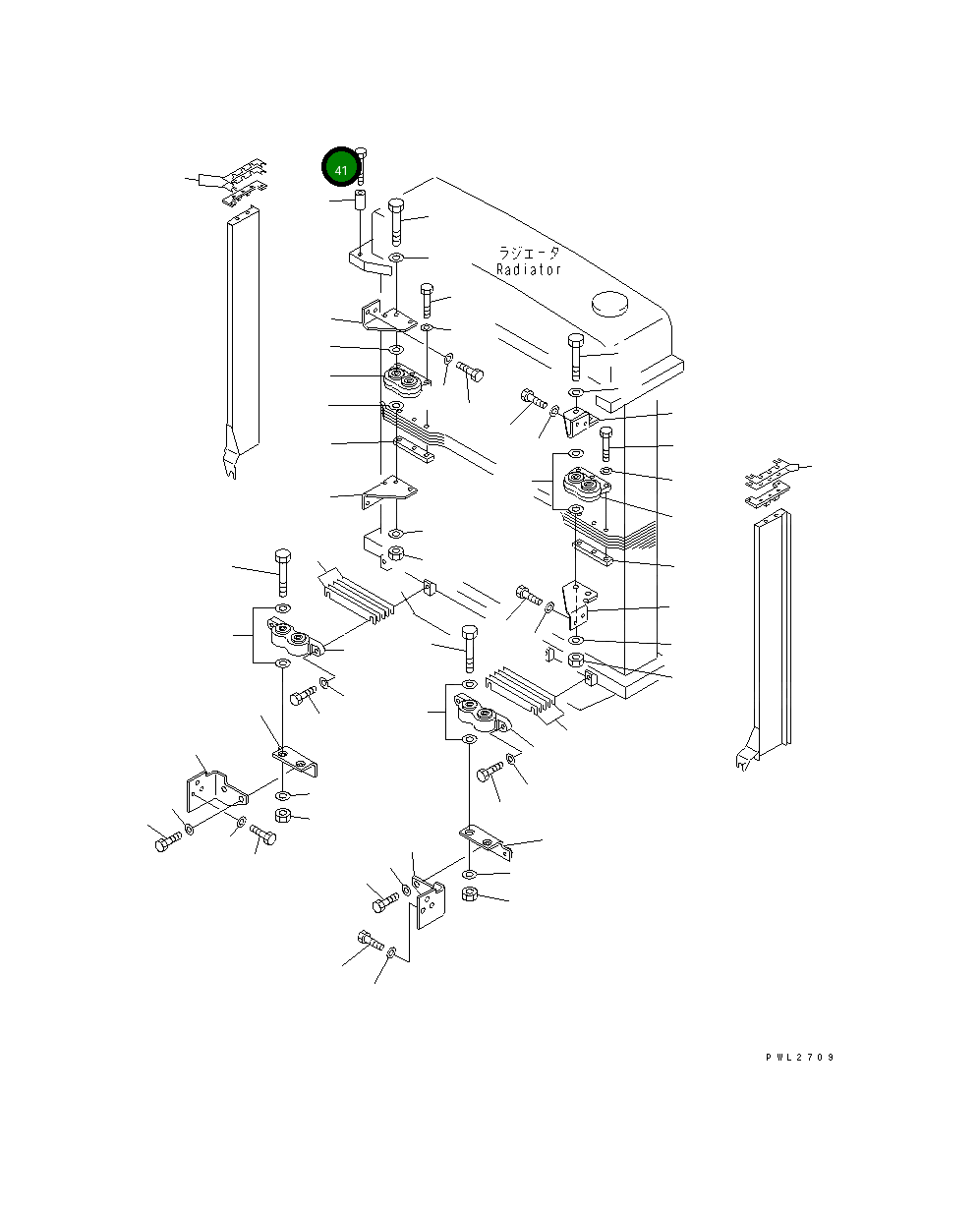 Болт 01011-81835 Komatsu