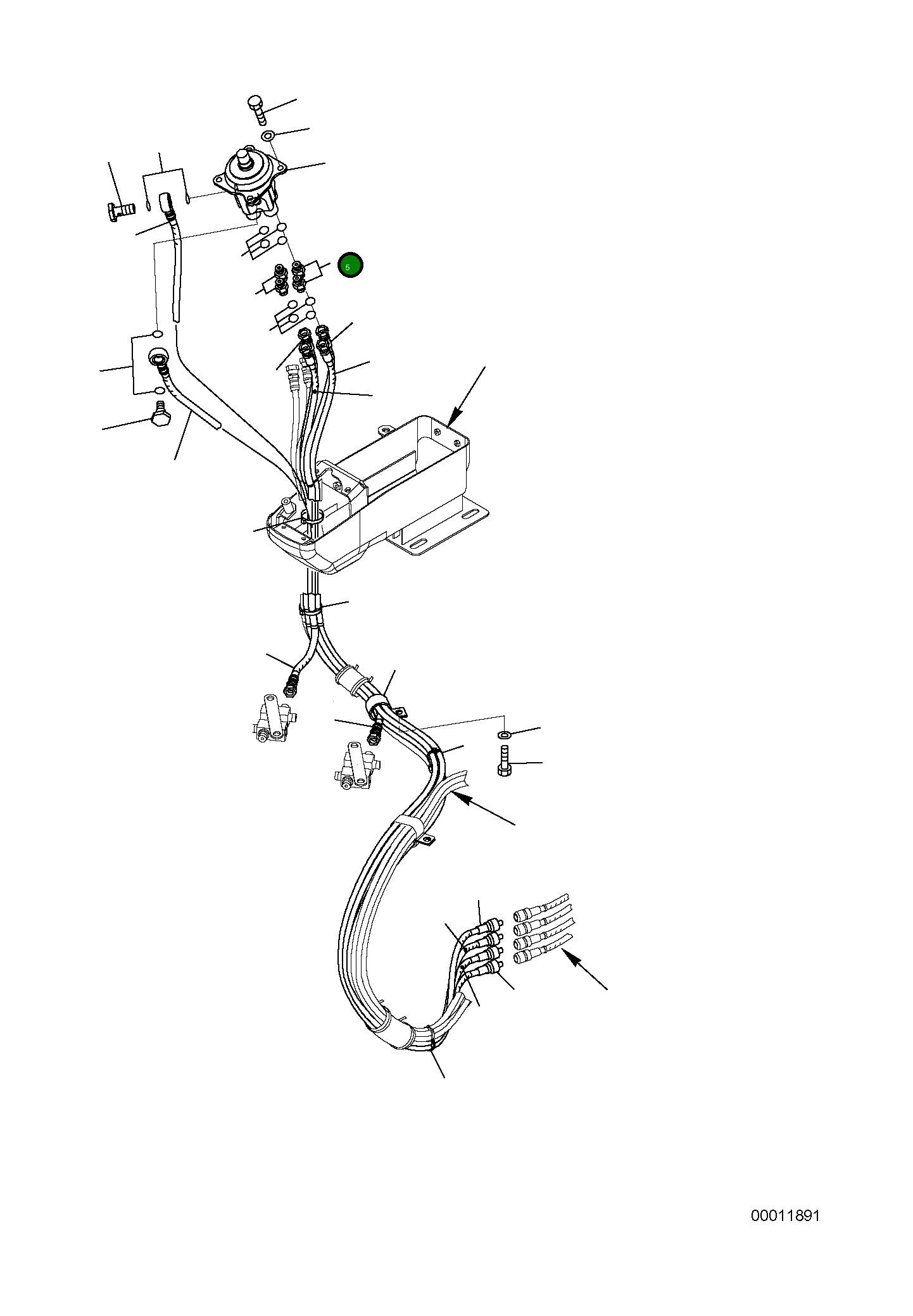 Кольцо уплотнительное (O-Ring) 21D-09-69830 Komatsu