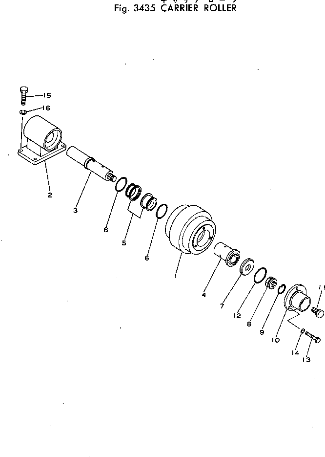 Кольцо 103-30-25180  Komatsu