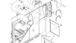 Крышка 21T-54-35391 Komatsu