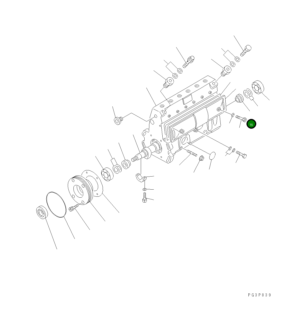 Кольцо DK131302-17 Komatsu