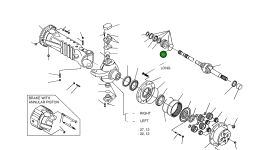 Кольцо уплотнительное (O-Ring) 001.05.1389 Komatsu