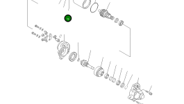 Кольцо уплотнительное (O-Ring) HD91301ZE1003 Komatsu