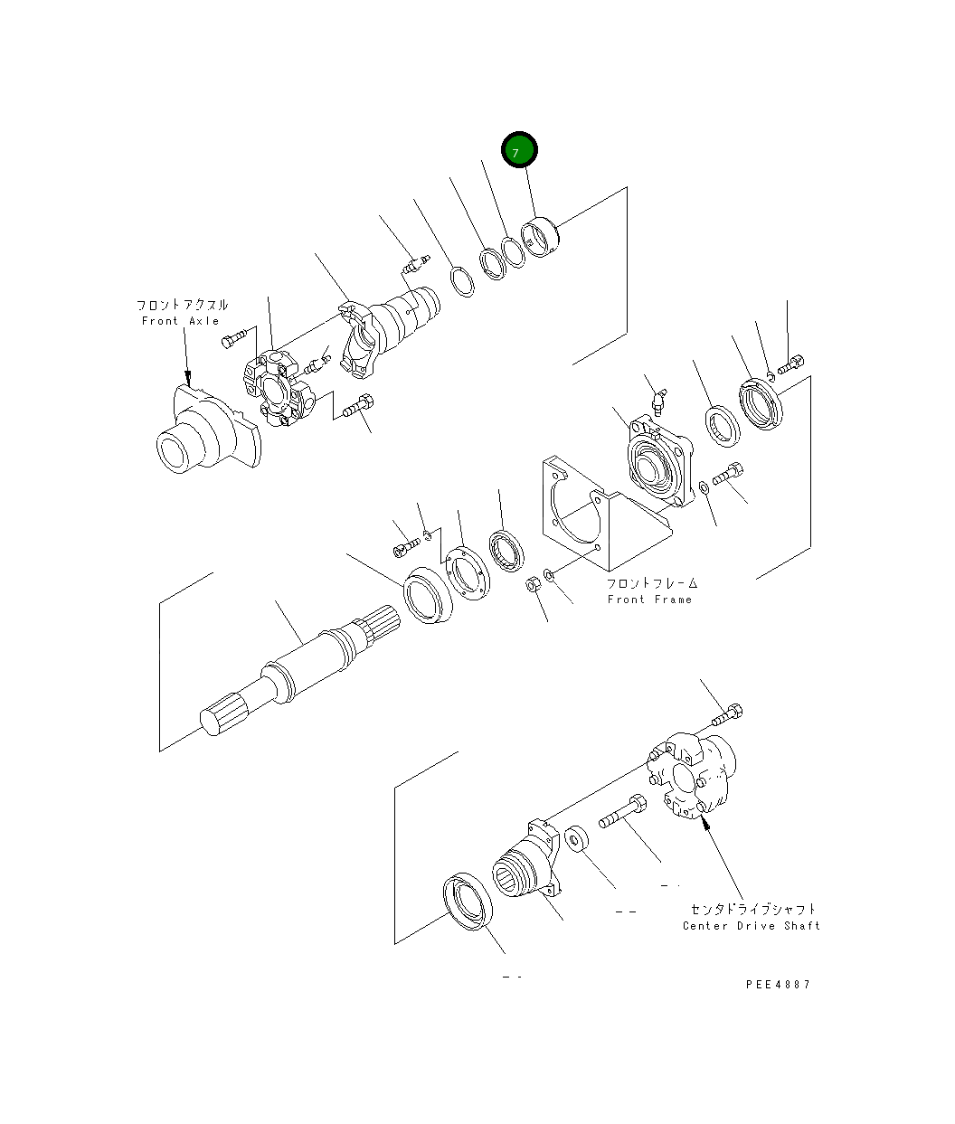 Крышка 423-20-12682 Komatsu