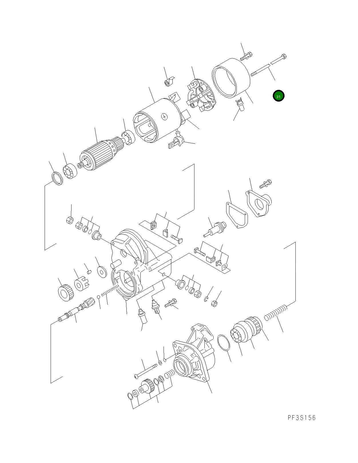 Болт ND128950-05  Komatsu