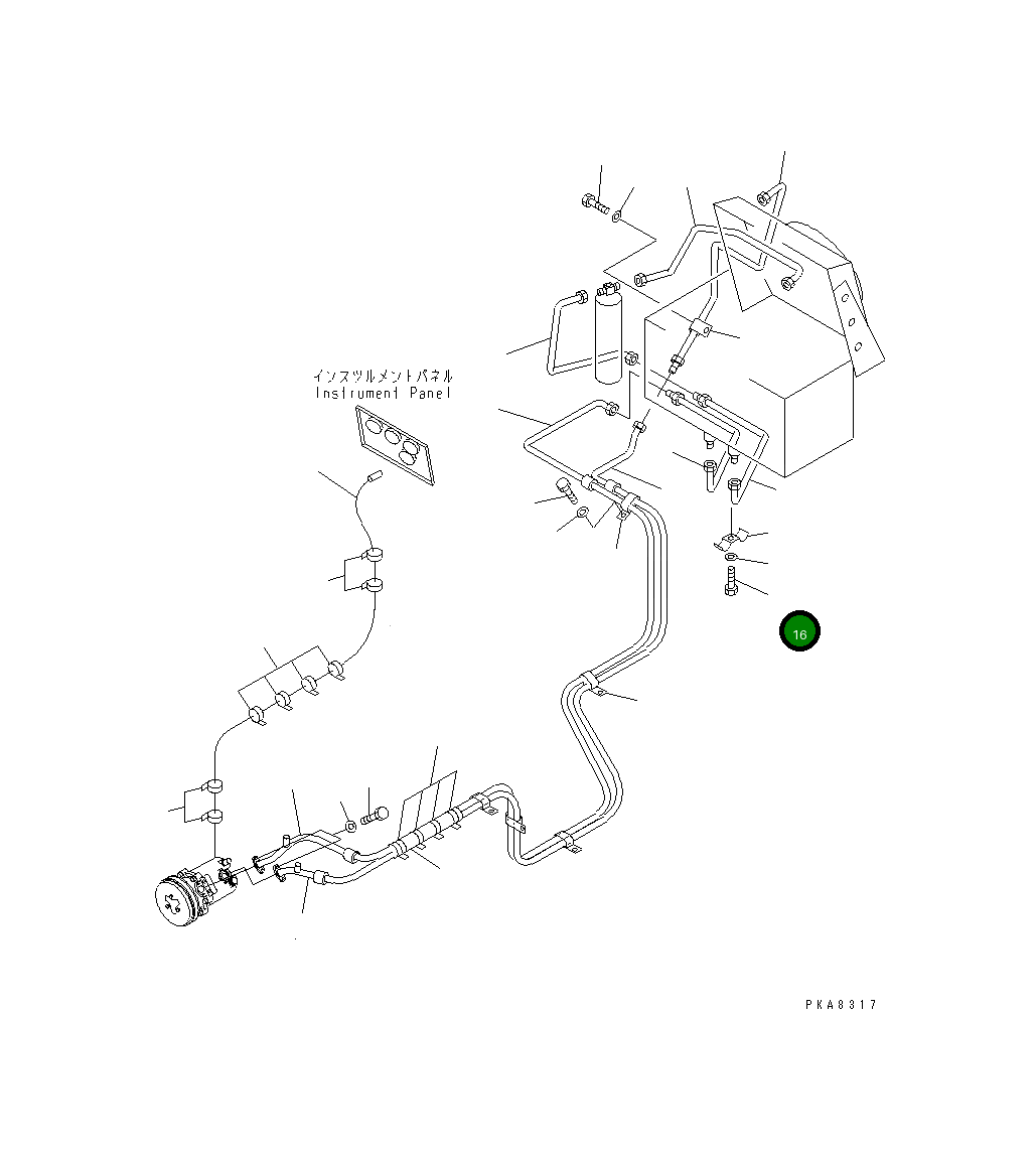 Болт 01010-50512 Komatsu