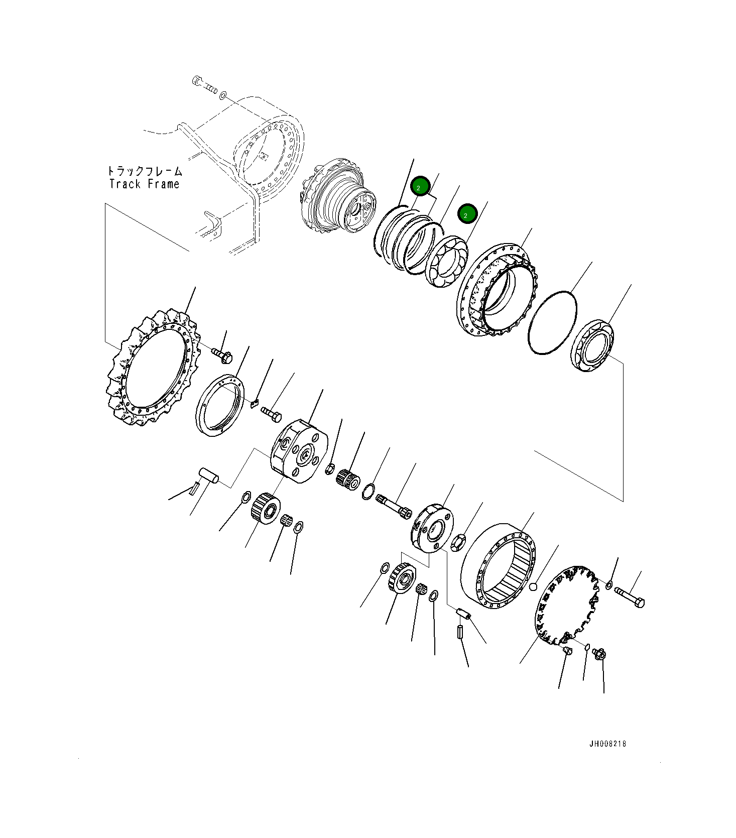 Кольцо уплотнительное (O-Ring) 207-27-71530 Komatsu
