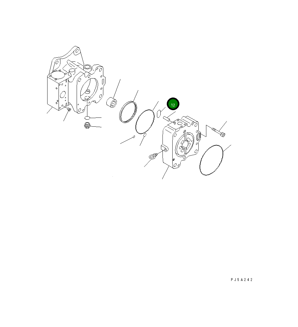 Кольцо уплотнительное (O-Ring) 07000-F3032 Komatsu