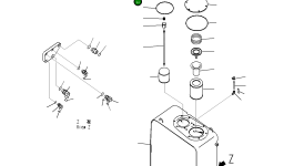 Крышка 20Y-60-42141 Komatsu