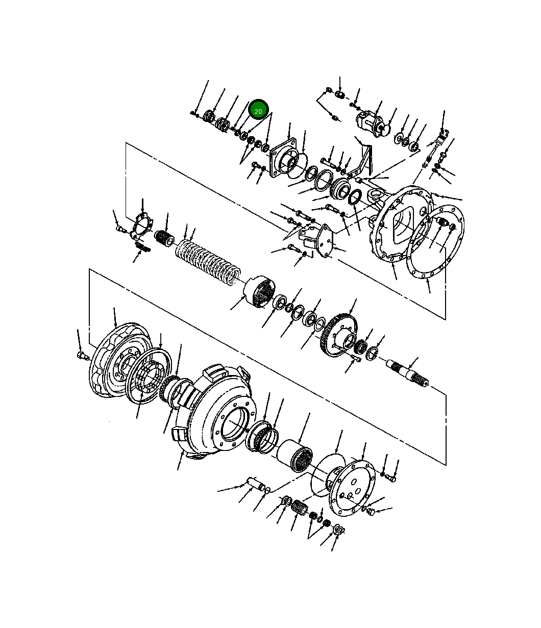 Болт 28 710 Komatsu
