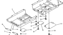 Крышка 120-54-35172 Komatsu