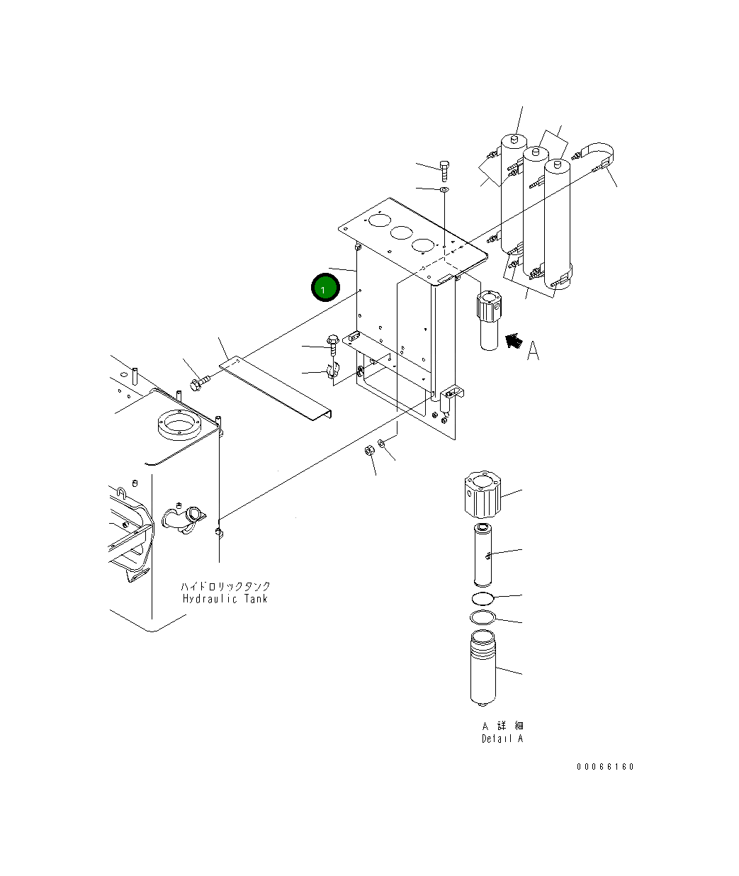 Крышка 569-43-84402 Komatsu