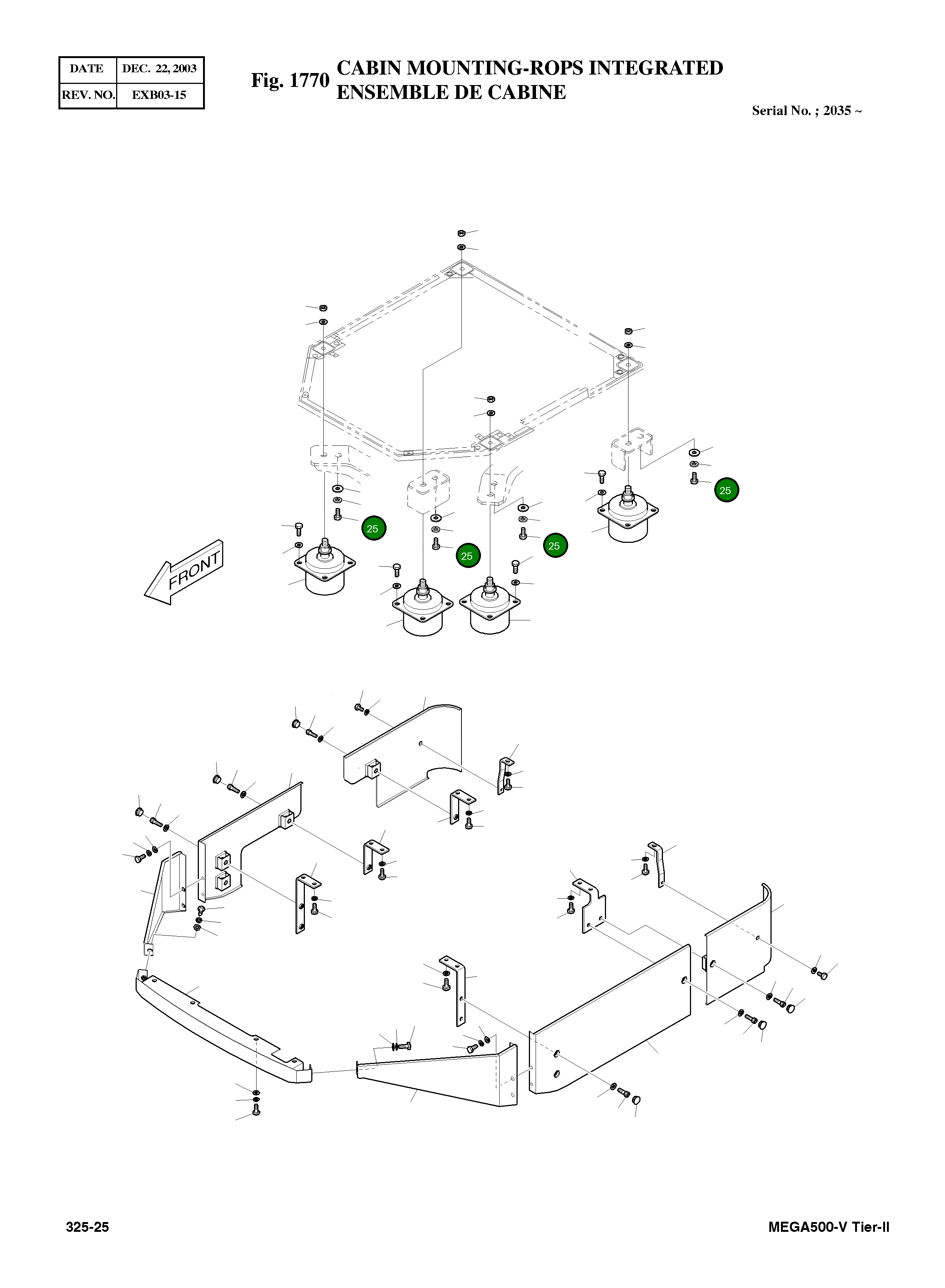 Болт S0778966 Komatsu