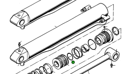 Кольцо уплотнительное (O-Ring) 4918776M1 Komatsu