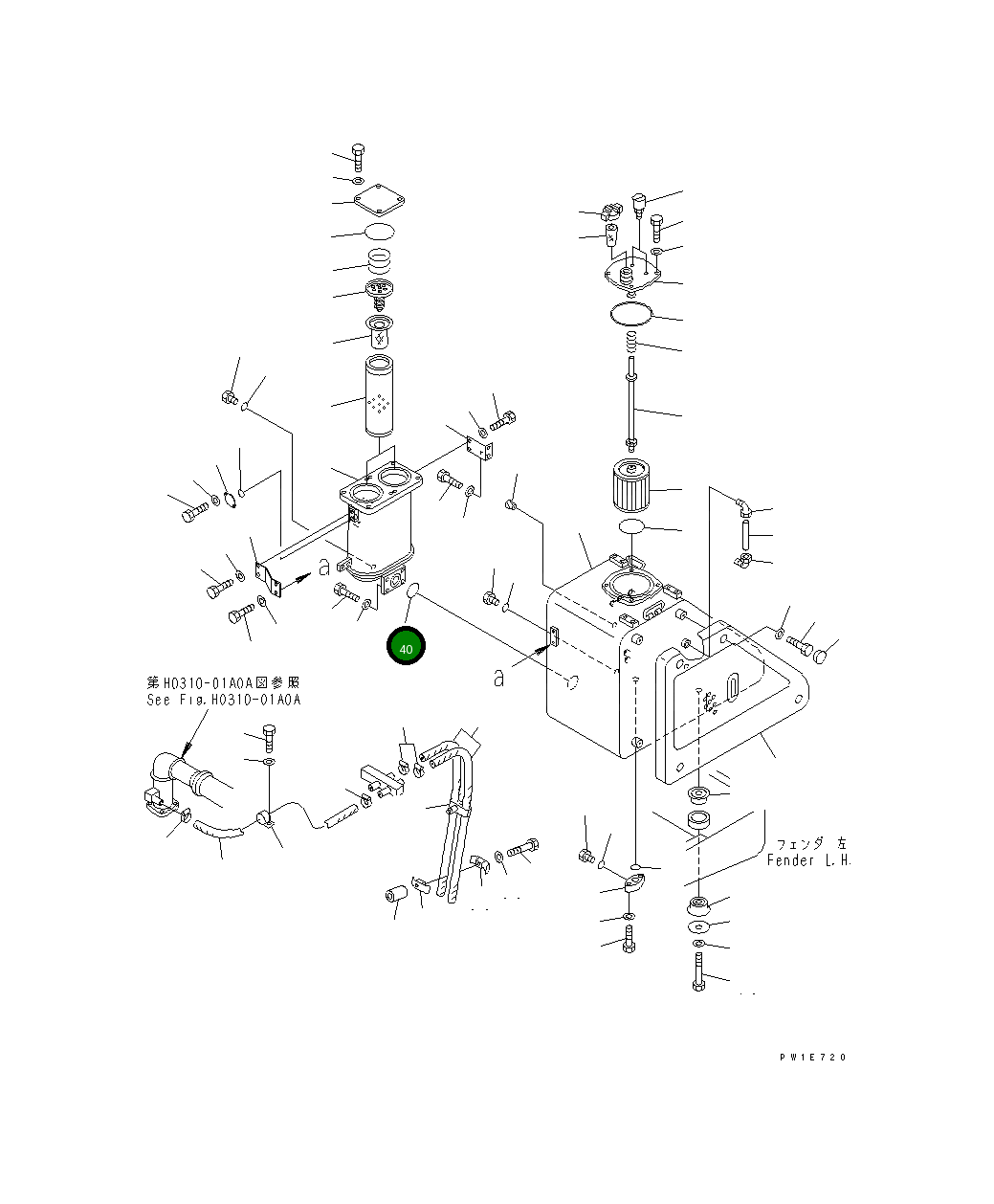 Кольцо уплотнительное (O-Ring) 07000-F2080 Komatsu