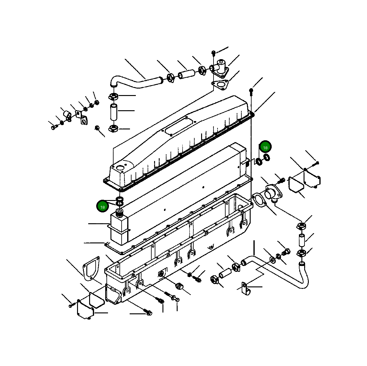 Кольцо уплотнительное (O-Ring) 1238 533 H1 Komatsu