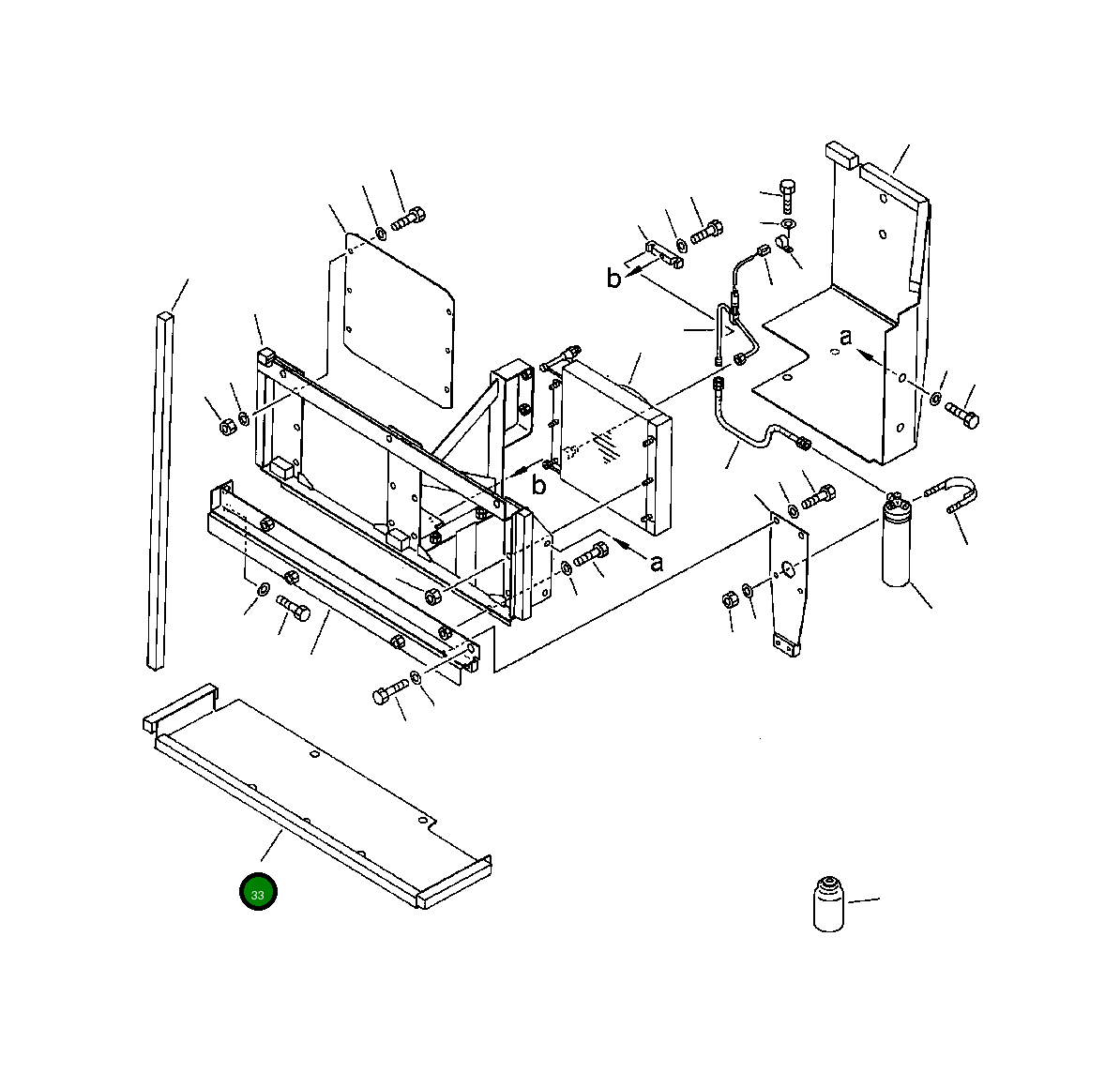 Крышка 209-979-5280  Komatsu
