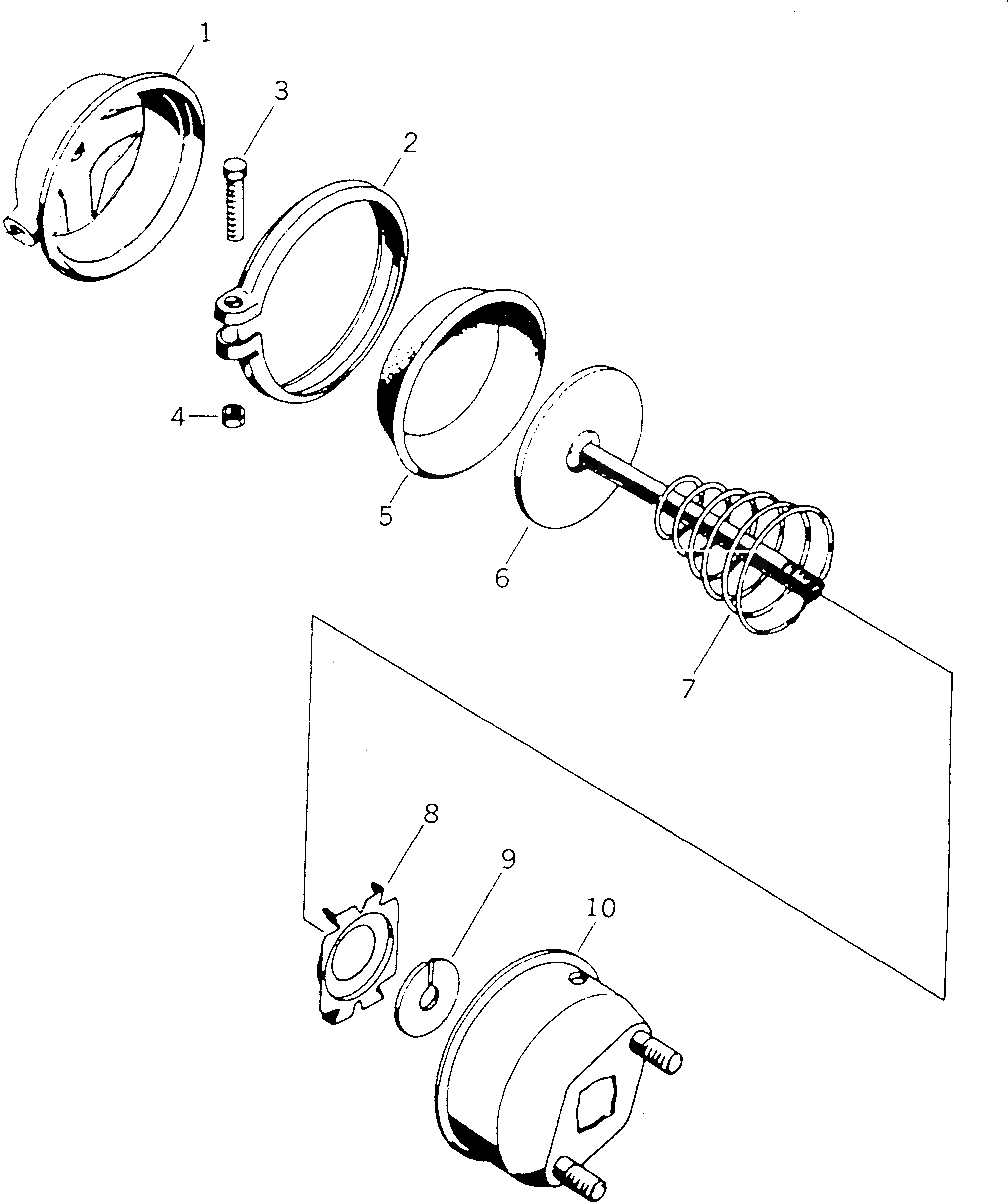 Болт BW061482 Komatsu