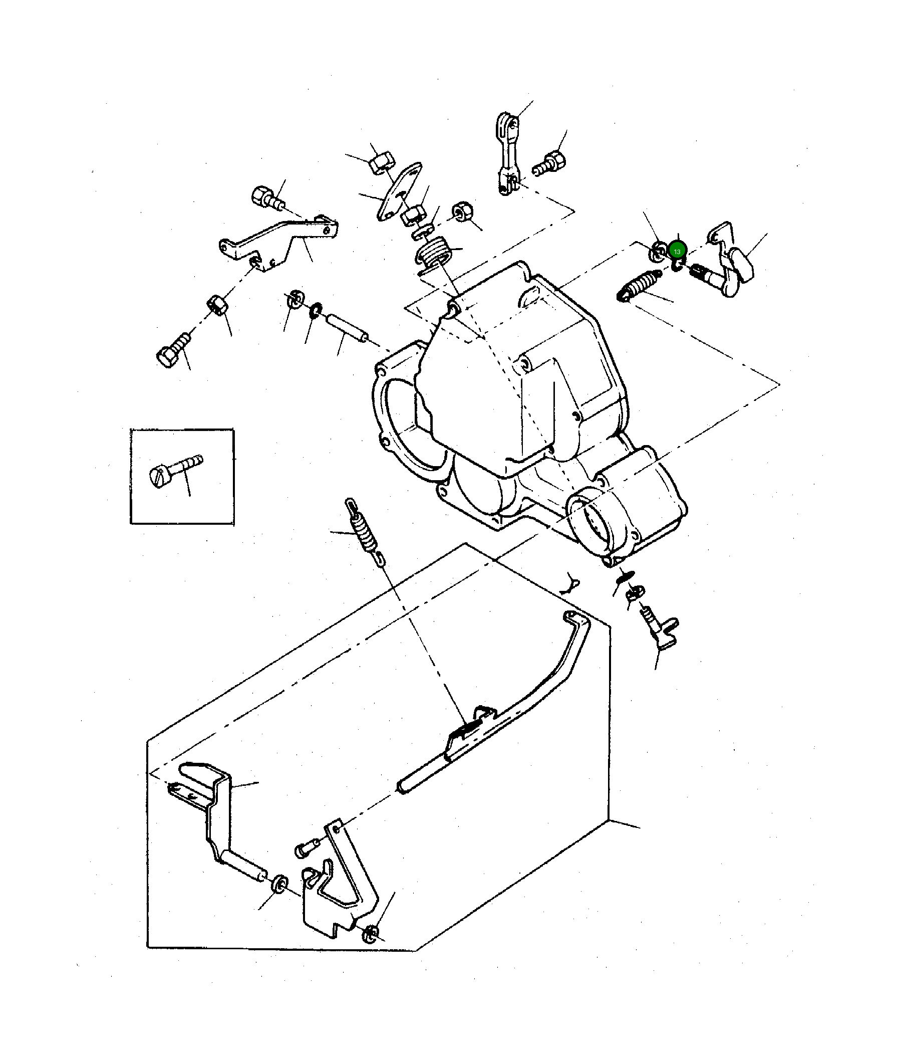 Кольцо уплотнительное (O-Ring) PKP000137  Komatsu
