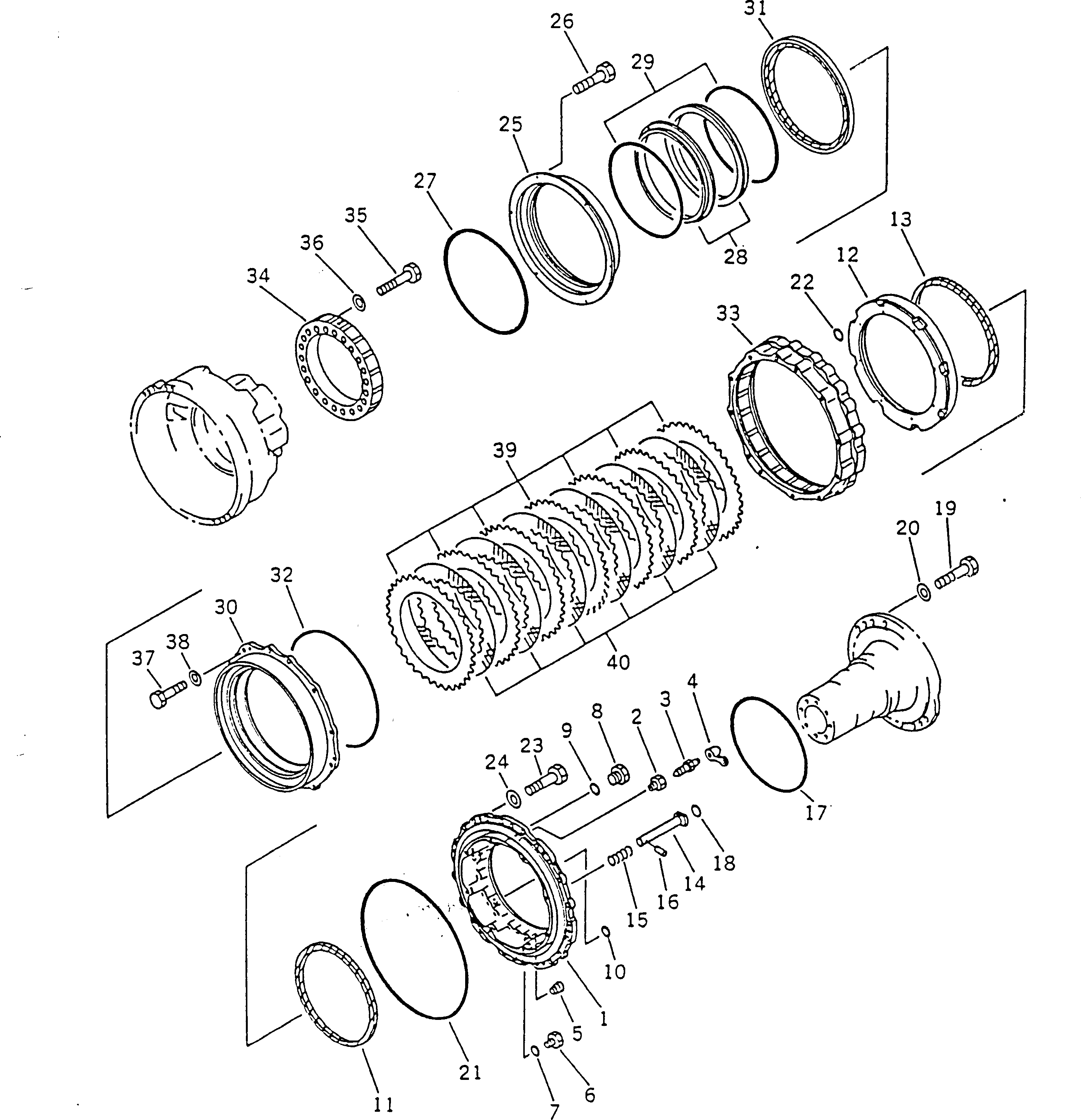 Болт 428-33-00050 Komatsu