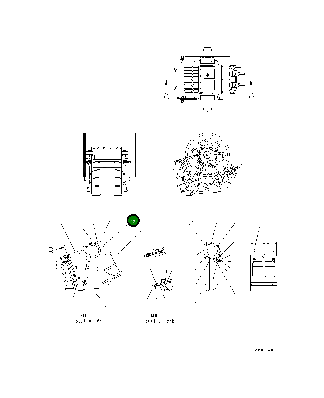 Болт 01011-83630 Komatsu