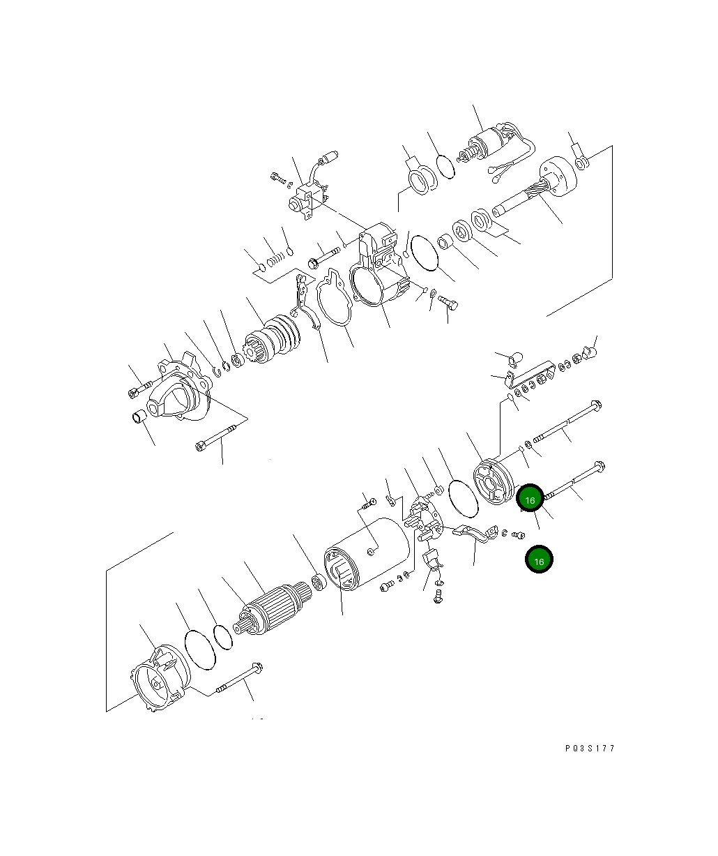 Кольцо уплотнительное (O-Ring) SD6414-04260X0 Komatsu