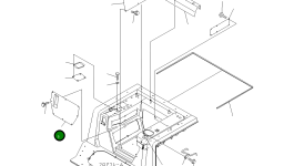 Крышка 124-54-54330 Komatsu