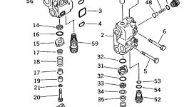 Управляющий клапан 700-82-18003 Komatsu
