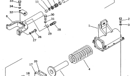 Прокладка 114-X16-3171 Komatsu