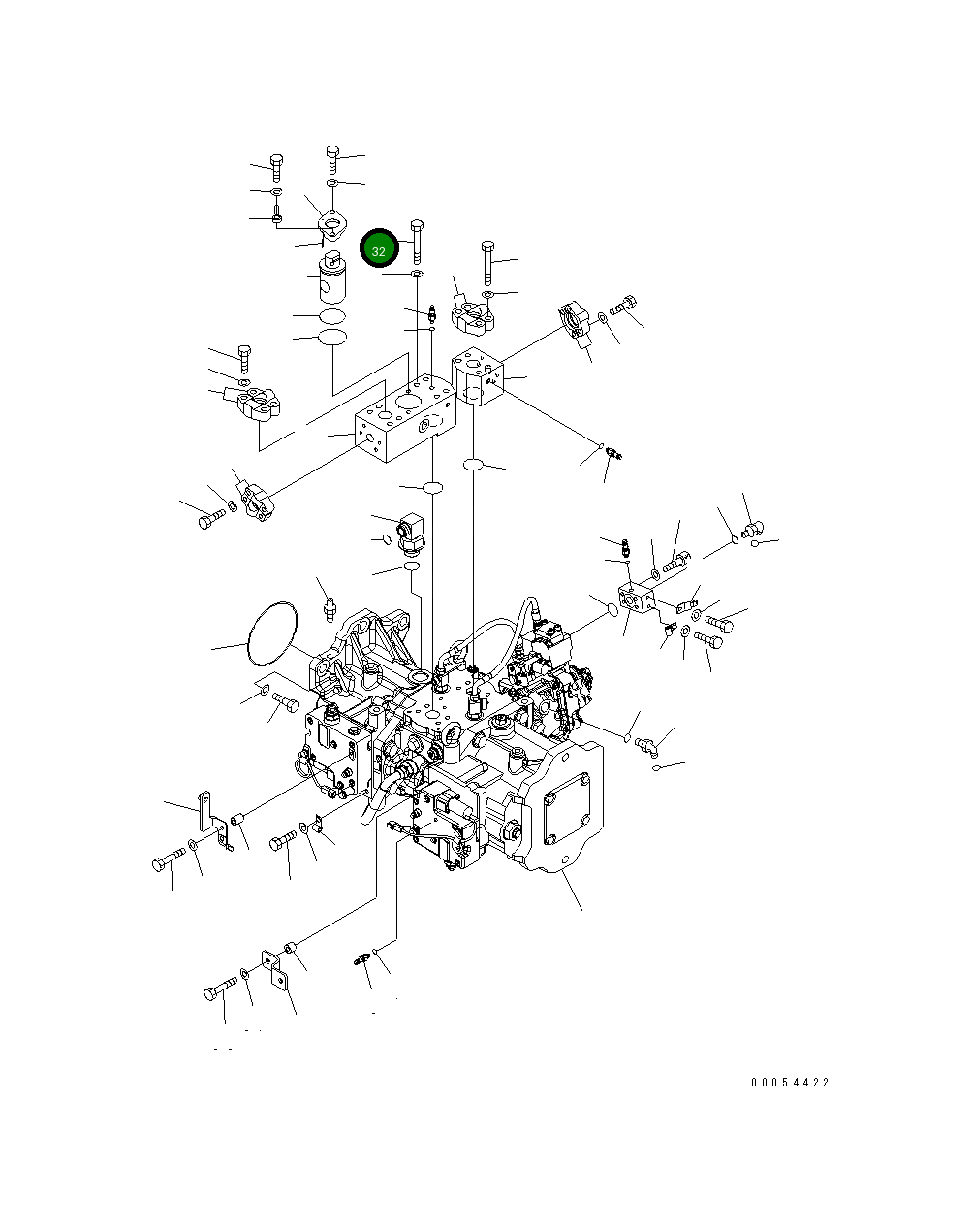 Болт 209-62-43150  Komatsu