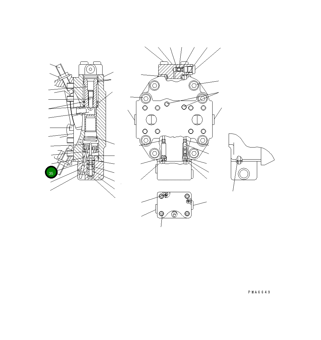 Кольцо уплотнительное (O-Ring) 20E-60-K2230  Komatsu