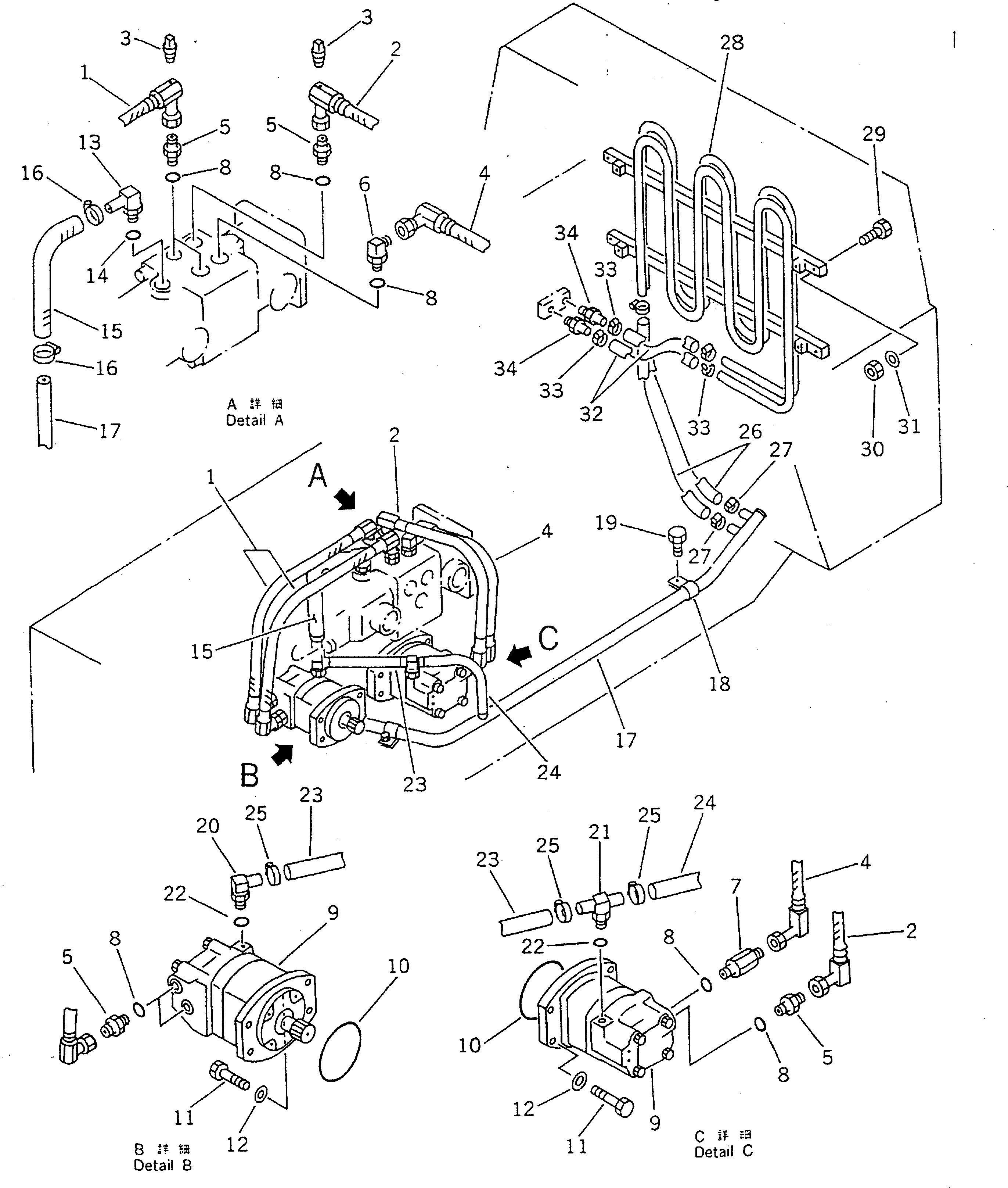 Кольцо уплотнительное (O-Ring) FF7822-62330  Komatsu