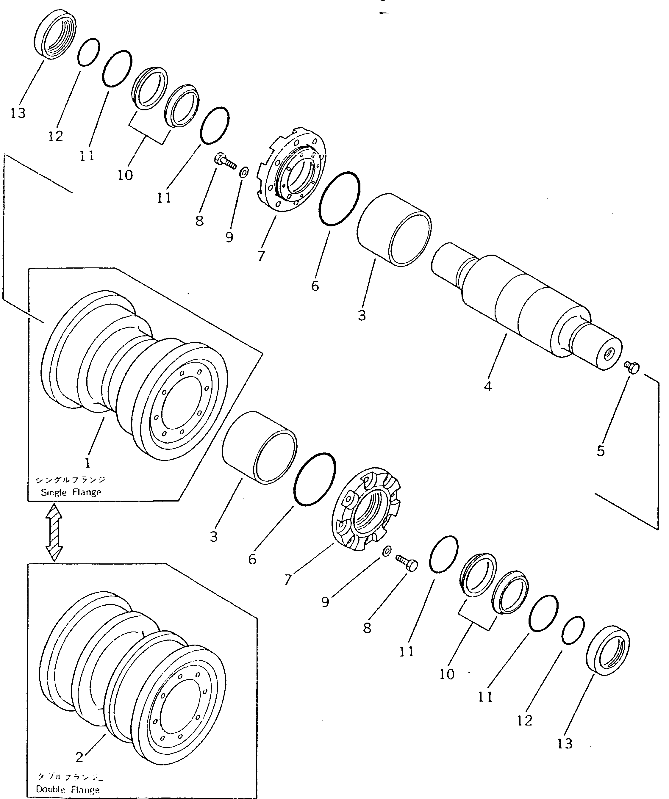 Кольцо 198-30-36280 Komatsu