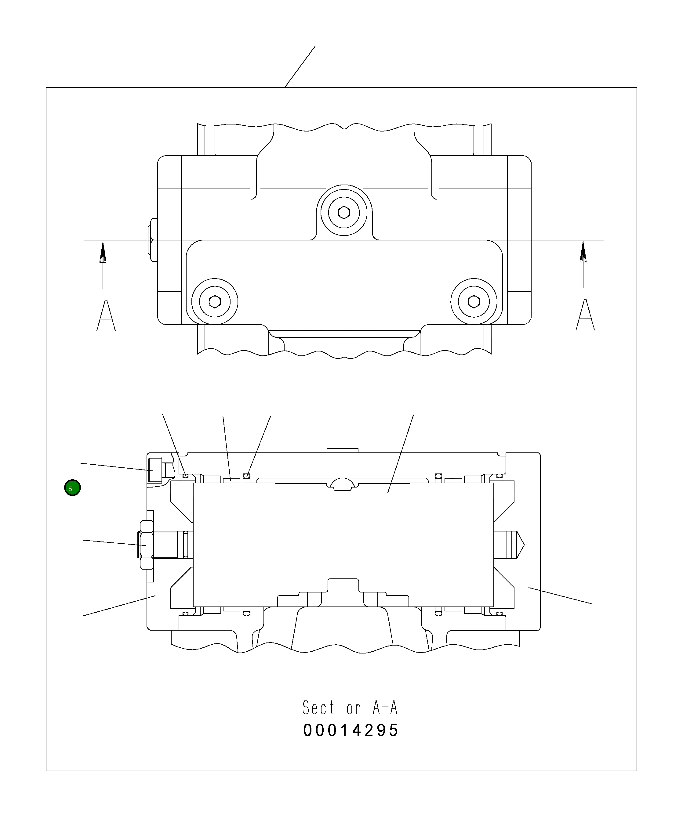 Болт UC1301539004 Komatsu