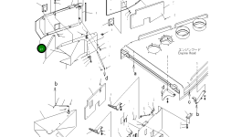Крышка 198-54-72142 Komatsu