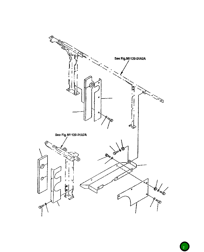 Крышка 207-54-62721  Komatsu