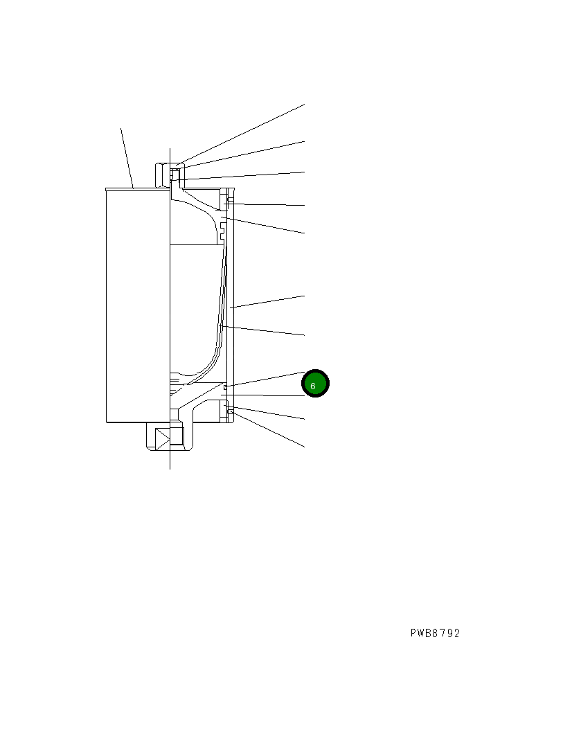 Кольцо уплотнительное (O-Ring) NF10461-2 Komatsu