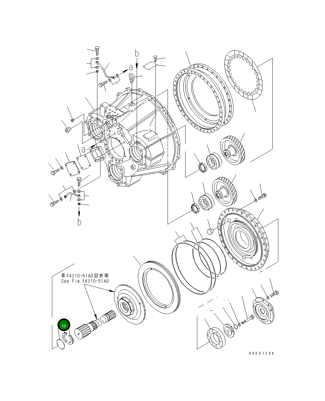 Кольцо 711-73-21750  Komatsu